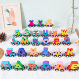 Jouet de train numérique en bois