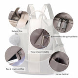 Sac à Dos Antivol en Nylon Imperméable