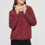 Manteau Matelassé Thermique Léger en Molleton d'Agneau