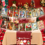 Bannière de Noël de style vintage