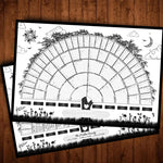 Diagramme de Généalogie de L'arbre Généalogique