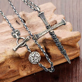 Collier Crâne Croix
