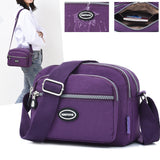 Nouveau sac à bandoulière monochrome imperméable