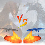 Lampe cracheuse de feu dragon