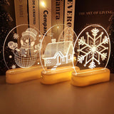Décoration de Noël Veilleuses