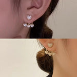 Boucles d'oreilles Fashion Love Tassel Glitter