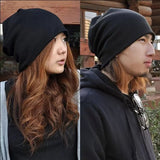 Bonnet ample en tricot