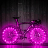 Lumières de Roue de Vélo Rechargeables