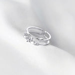 Bague Diamant Double Papillon