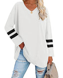 Haut Rayé Contrastant