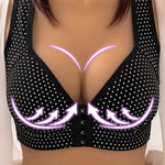 Soutiens-gorge push-up sexy sans armatures Lingerie pleine coupe en coton