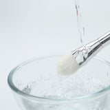 Brosse à poils doux et masque en silicone