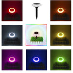 Lumière de prise solaire colorée