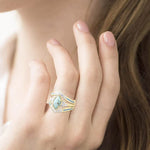 Bague Turquoise Diamant
