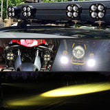 Phare de Voiture Bicolore Carré