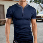 T-shirt de fitness à manches courtes de couleur unie à la mode
