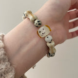Bracelet Chiot en Céramique