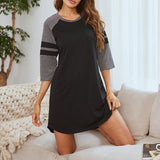 Robe décontractée à panneaux