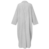 Robe longue à manches bouffantes