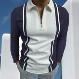 T-shirt Polo Bloc de Couleur