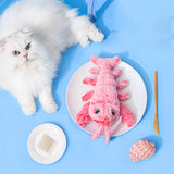 Peluche imitation crevettes sautantes