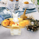 Assiette en céramique pour lapin