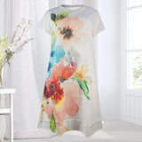 Robe Imprimée D'inspiration Vintage