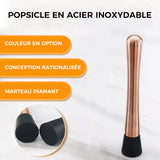Popsicle Concassé En Acier Inoxydable