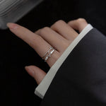 Bague Diamant Double Papillon
