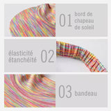 Chapeau de soleil respirant à haute élasticité