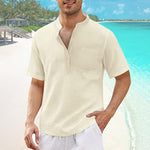 T-shirt de plage à poche pour hommes