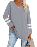 Haut Rayé Contrastant