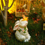 Lampe solaire Lapin