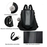 Sac à Dos Antivol en Nylon Imperméable