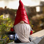 Bonhomme de Neige des Bois avec Lanterne Solaire