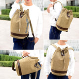 Sac à dos grande capacité et à cordon de serrage