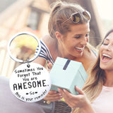 Porte-clés inspirant du meilleur ami