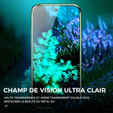 Étui de téléphone trempé magnétique pour Samsung