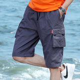 Short cargo de plage pour homme