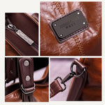 Sac à Bandoulière Rétro à la Mode de Grande Capacité pour Dames