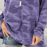 T-shirt camouflage à manches longues