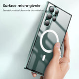 Étui Métallique Magnétique Magsafe pour Samsung