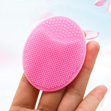 Mini brosse exfoliante en silicone pour le visage (2 pièces)