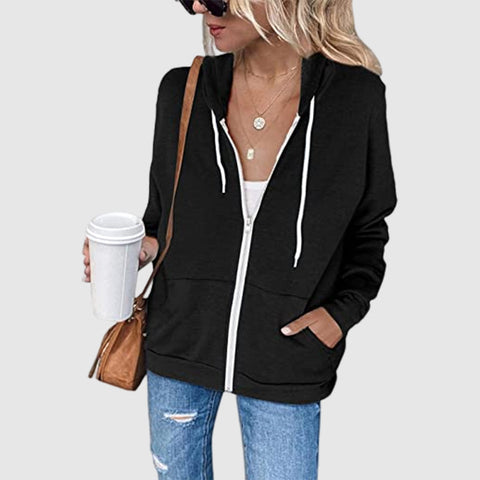 Veste Molletonnée Zippée en Molleton