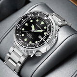 Montre à quartz classique à trois aiguilles personnalisée