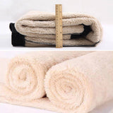 Pantalon de Jogging Solide en Coton Polaire Chaud pour Femme