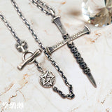 Collier Crâne Croix