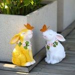 Lampe solaire Lapin