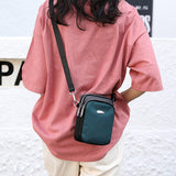 Sac à bandoulière tendance à trois couches pour femme