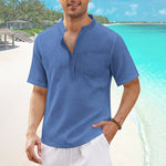 T-shirt de plage à poche pour hommes